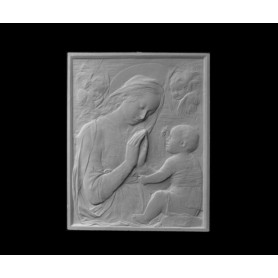 Madonna con bambino - Bassorilievo - 119c
